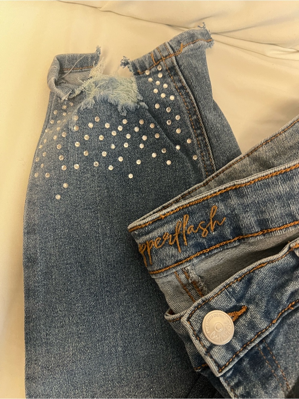 Ashley Stewart High Rise Ankle Skinny Jeans Sz 16 - Picture 2 of 7